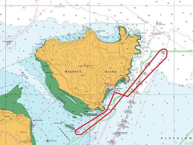 Magnetic Island Race Week 2014, Course Map 13 © SeaLink Magnetic Island Race Week Media SMIRW